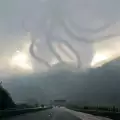 НЛО виси над магистрала Тракия