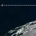 Заснеха мистериозна светлина край Луната