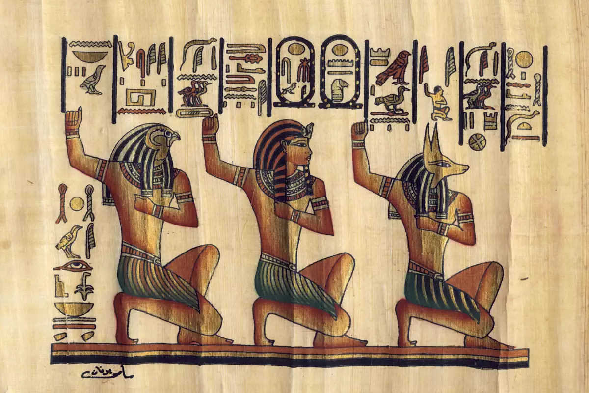 Татуировки египетски папирус