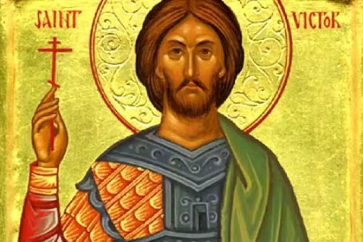 Днес 18 ти април православната църквата почита Свети мъченик Виктор Имен