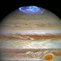 Хъбъл засне феноменално синьо сияние на Юпитер