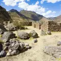 Древният град на Вилка Бамба в Перу