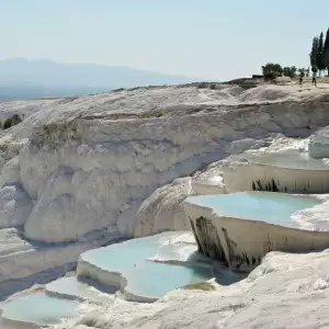 Вода в Памуккале