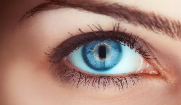 Какво символизират сините очи?