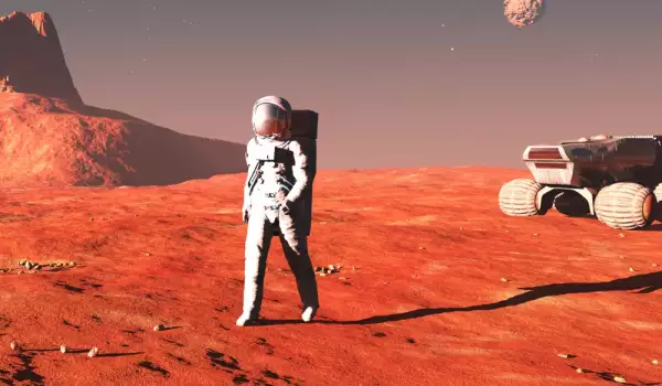 Човек на Марс