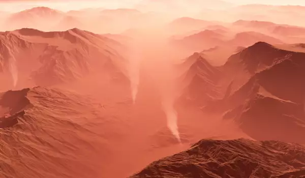 Гигантска дупка в атмосферата на Марс е причината планетата да е пустиня