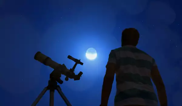Наблюдаване на лунното затъмнение