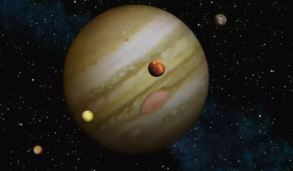 Гигантът Юпитер добави още две Луни към спътниците си