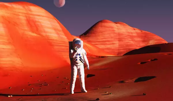 Хора на Марс