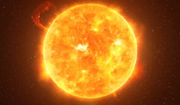 Какво се случва в центъра на Слънцето